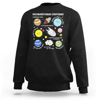 Neurodiverse Universe Sweatshirt Autism Awareness ADHD ASD Neurodiversity