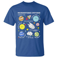 Neurodiverse Universe T Shirt Autism Awareness ADHD ASD Neurodiversity