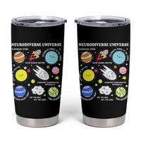 Neurodiverse Universe Tumbler Cup Autism Awareness ADHD ASD Neurodiversity