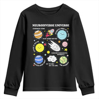 Neurodiverse Universe Youth Sweatshirt Autism Awareness ADHD ASD Neurodiversity