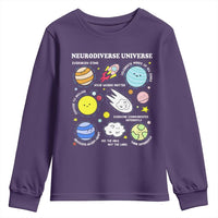 Neurodiverse Universe Youth Sweatshirt Autism Awareness ADHD ASD Neurodiversity