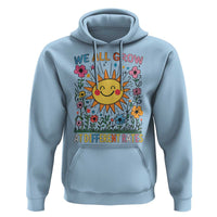 Special Education Hoodie We All Grow At Different Rates Inspirational Inclusion Sped Teacher