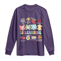 Special Education Long Sleeve Shirt Play is Learning Sped Teacher