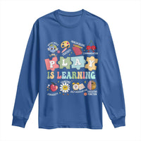 Special Education Long Sleeve Shirt Play is Learning Sped Teacher