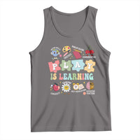 Special Education Tank Top Play is Learning Sped Teacher