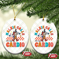 Special Education Ceramic Ornament Walkie Calls Are My Cardio Inspirational ABA SPED - Wonder Print Shop