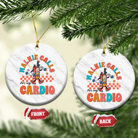 Special Education Ceramic Ornament Walkie Calls Are My Cardio Inspirational ABA SPED - Wonder Print Shop
