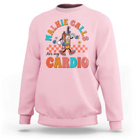Special Education Sweatshirt Walkie Calls Are My Cardio Inspirational ABA SPED
