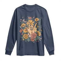 Special Education Long Sleeve Shirt Sign Language ASL Love Needs No Words