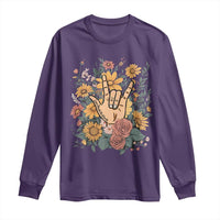 Special Education Long Sleeve Shirt Sign Language ASL Love Needs No Words