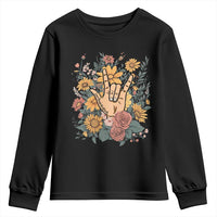 Special Education Youth Sweatshirt Sign Language ASL Love Needs No Words