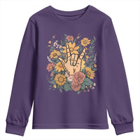 Special Education Youth Sweatshirt Sign Language ASL Love Needs No Words