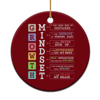 Special Education Ceramic Ornament Growth Mindset Positive Inspiration - Wonder Print Shop