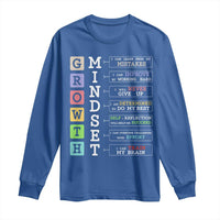 Special Education Long Sleeve Shirt Growth Mindset Positive Inspiration