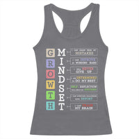Special Education Racerback Tank Top Growth Mindset Positive Inspiration