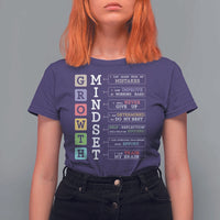Special Education T Shirt For Women Growth Mindset Positive Inspiration