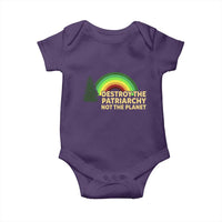 Feminist Baby Onesie Destroy The Patriarchy Not The Planet Feminism