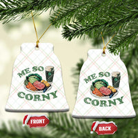 Funny Me So Corny Ceramic Ornament Corned Beef And Cabbage Beer St Patrick's Day Drinking - Wonder Print Shop