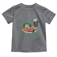 Funny Me So Corny Toddler T Shirt Corned Beef And Cabbage Beer St Patrick's Day Drinking