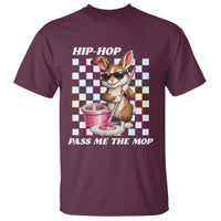 Hip Hop Easter Bunny Cleaning Pun T Shirt Funny Rabbit with Mop