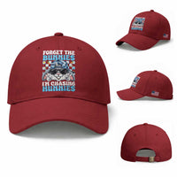 Funny Easter Bunny Forget the Bunnies I’m Chasing Hunnies Baseball Cap Cool Rabbit with Sunglasses & Hat Humor