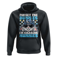 Funny Easter Bunny Forget the Bunnies I’m Chasing Hunnies Hoodie Cool Rabbit with Sunglasses & Hat Humor