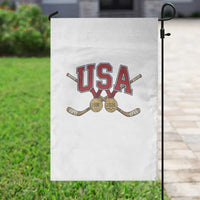 USA Ice Hockey Pride 1980 to 2026 Legacy Garden Flag Patriotic American Champions