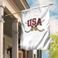 USA Ice Hockey Pride 1980 to 2026 Legacy Garden Flag Patriotic American Champions