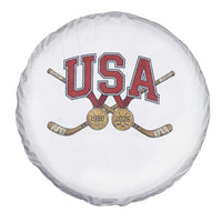 USA Ice Hockey Pride 1980 to 2026 Legacy Spare Tire Cover Patriotic American Champions