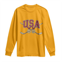 USA Ice Hockey Pride 1980 to 2026 Legacy Long Sleeve Shirt Patriotic American Champions
