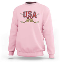 USA Ice Hockey Pride 1980 to 2026 Legacy Sweatshirt Patriotic American Champions
