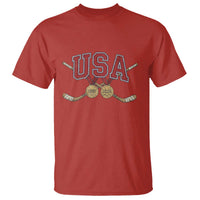 USA Ice Hockey Pride 1980 to 2026 Legacy T Shirt Patriotic American Champions