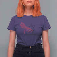 Simple Boho Dragonfly Shirt Live A Life Uncommon Inspirational Spiritual Dragonfly T-Shirt for Women, Dragonfly Gift, Spiritual Shirt T Shirt For Women - Wonder Print Shop
