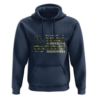 Awesome Like My Daughters Hoodie Parents' Day Camo American Flag - Wonder Print Shop