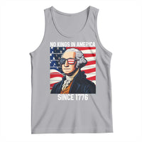 Funny Patriotic Founding Father Tank Top No Kings in America Since 1776 4th of July - Wonder Print Shop