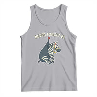 Never Forget Ed The Zebra Meme Tank Top Funny Viral Animal Escape Internet Humor Fans - Wonder Print Shop