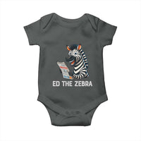 Ed the Zebra Meme Baby Onesie Funny Viral Animal Escape Internet Humor Fans - Wonder Print Shop