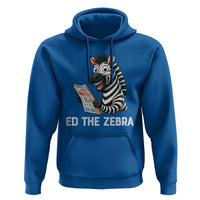 Ed the Zebra Meme Hoodie Funny Viral Animal Escape Internet Humor Fans - Wonder Print Shop