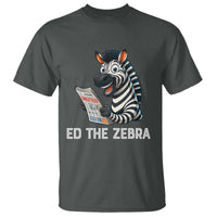 Ed the Zebra Meme T Shirt Funny Viral Animal Escape Internet Humor Fans - Wonder Print Shop