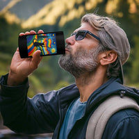 Whimsical Black Cat Pride Flag 4 in 1 Can Cooler Tumbler Colorful LGBTQ Rainbow - Wonder Print Shop