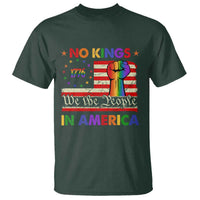 No Kings In America Rainbow Flag T Shirt - Wonder Print Shop