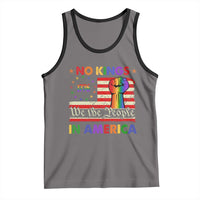 No Kings In America Rainbow Flag Tank Top - Wonder Print Shop