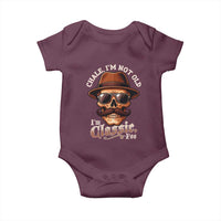 Chale I’m Not Old I’m Classic Foo Baby Onesie Funny Chicano Skull OG Cholo - Wonder Print Shop