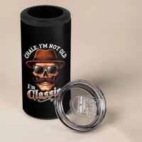 Chale I’m Not Old I’m Classic Foo 4 in 1 Can Cooler Tumbler Funny Chicano Skull OG Cholo - Wonder Print Shop