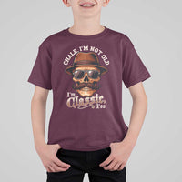 Chale I’m Not Old I’m Classic Foo T Shirt For Kid Funny Chicano Skull OG Cholo - Wonder Print Shop