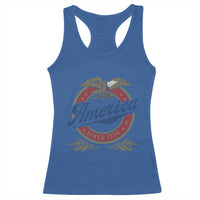 America Since 1776 Racerback Tank Top 4th of July Retro Vintage Patriotic Eagle Pride - Wonder Print Shop