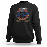 America Since 1776 Sweatshirt 4th of July Retro Vintage Patriotic Eagle Pride - Wonder Print Shop