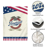 America Since 1776 Garden Flag 4th of July Retro Vintage Patriotic Eagle Pride