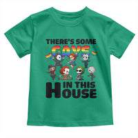 There's Some Gays in This House Toddler T Shirt Funny LGBTQ+ Horror Character Pride Mashup - Wonder Print Shop