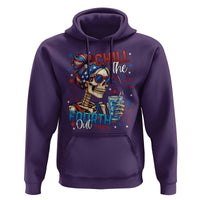 Chill the Fourth Out Skeleton Hoodie Funny Patriotic 4th of July Fireworks Party - Wonder Print Shop